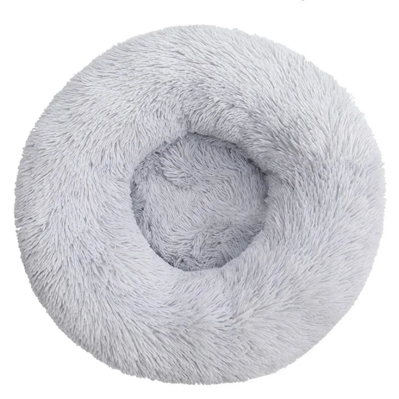 Premium Round Plush Pet Bed - Ultra Soft & Warm