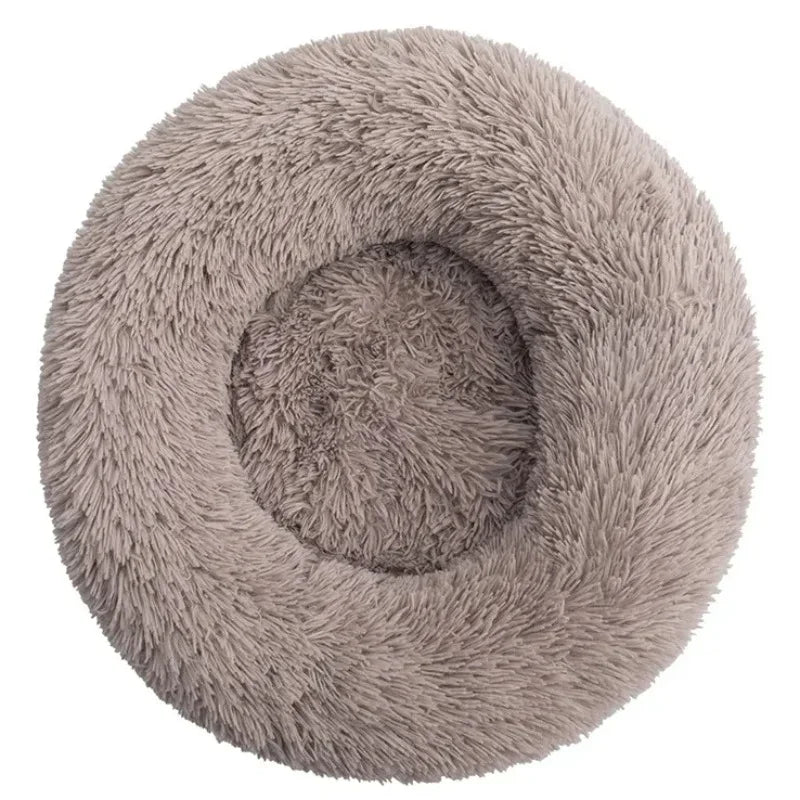 Premium Round Plush Pet Bed - Ultra Soft & Warm