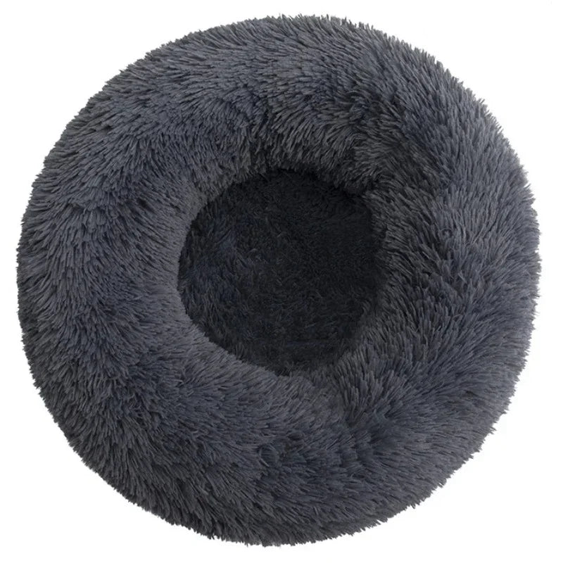 Premium Round Plush Pet Bed - Ultra Soft & Warm